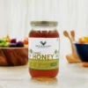 Fennel honey close-up with dipper – best organic honey India